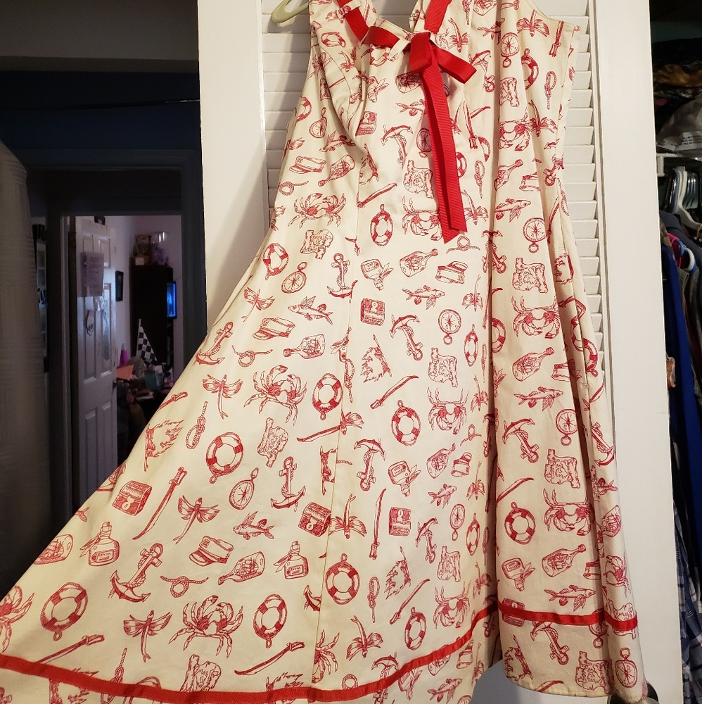 Super cute pinup style dress